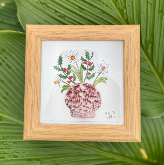 December - Narcissus & Holly