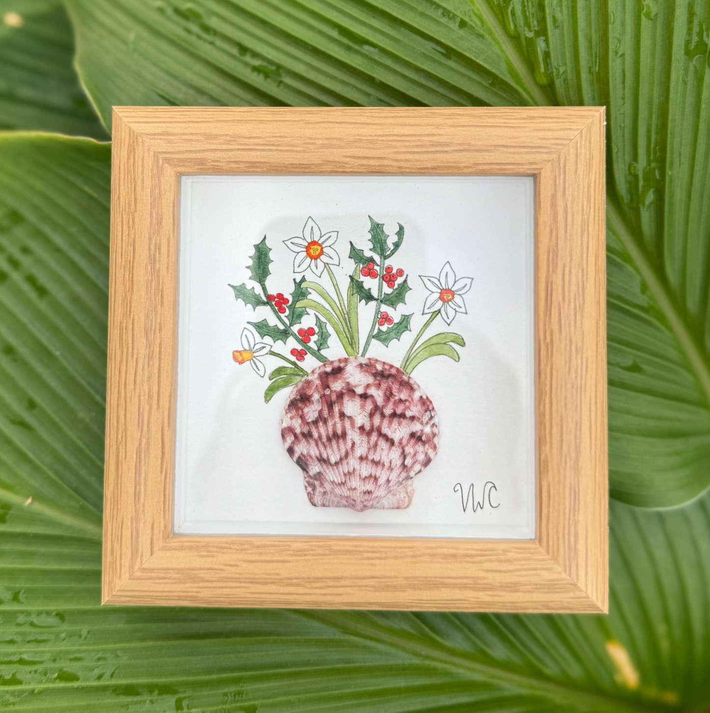 December - Narcissus & Holly