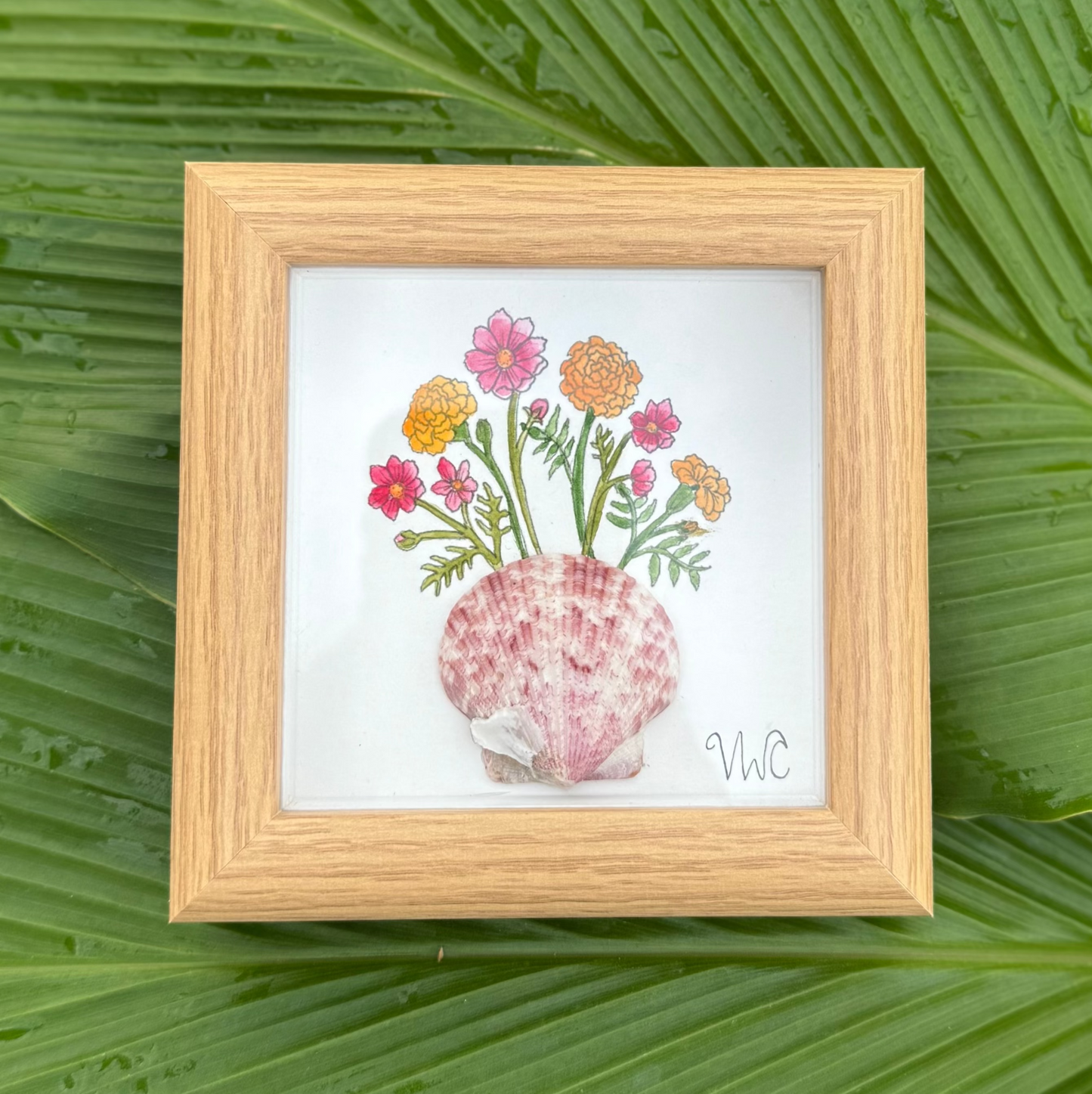 October - Marigolds & Cosmos