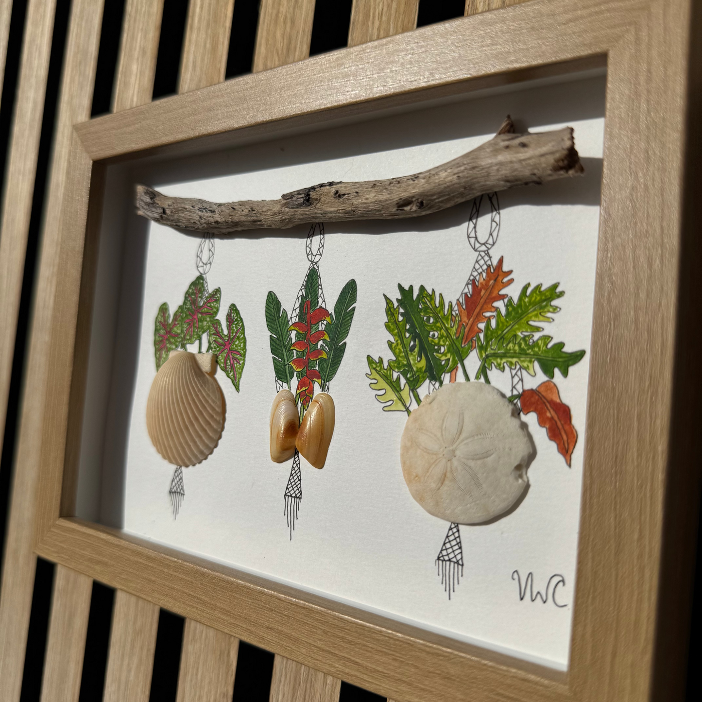 Caladium, Heliconia & Ring of Fire Philodendron (5x7)