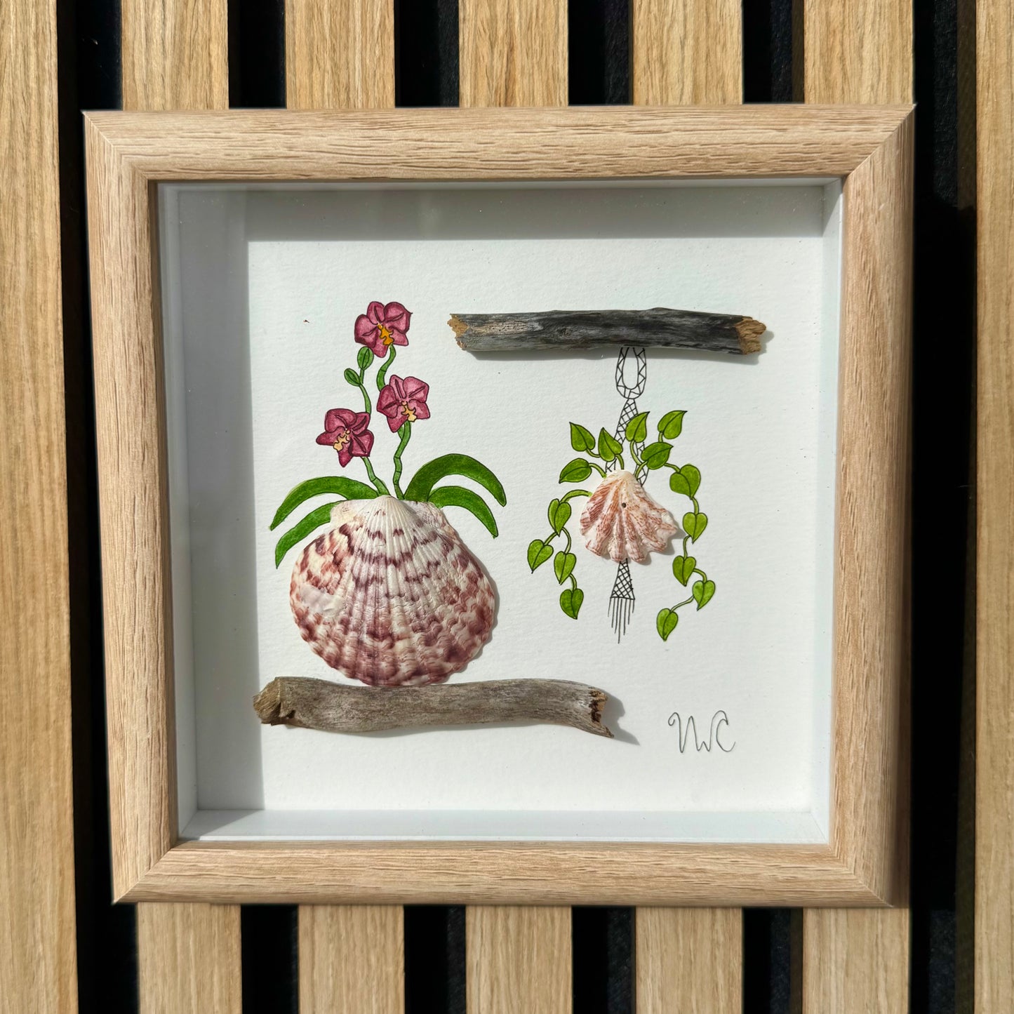 Orchid & Pothos (7x7)