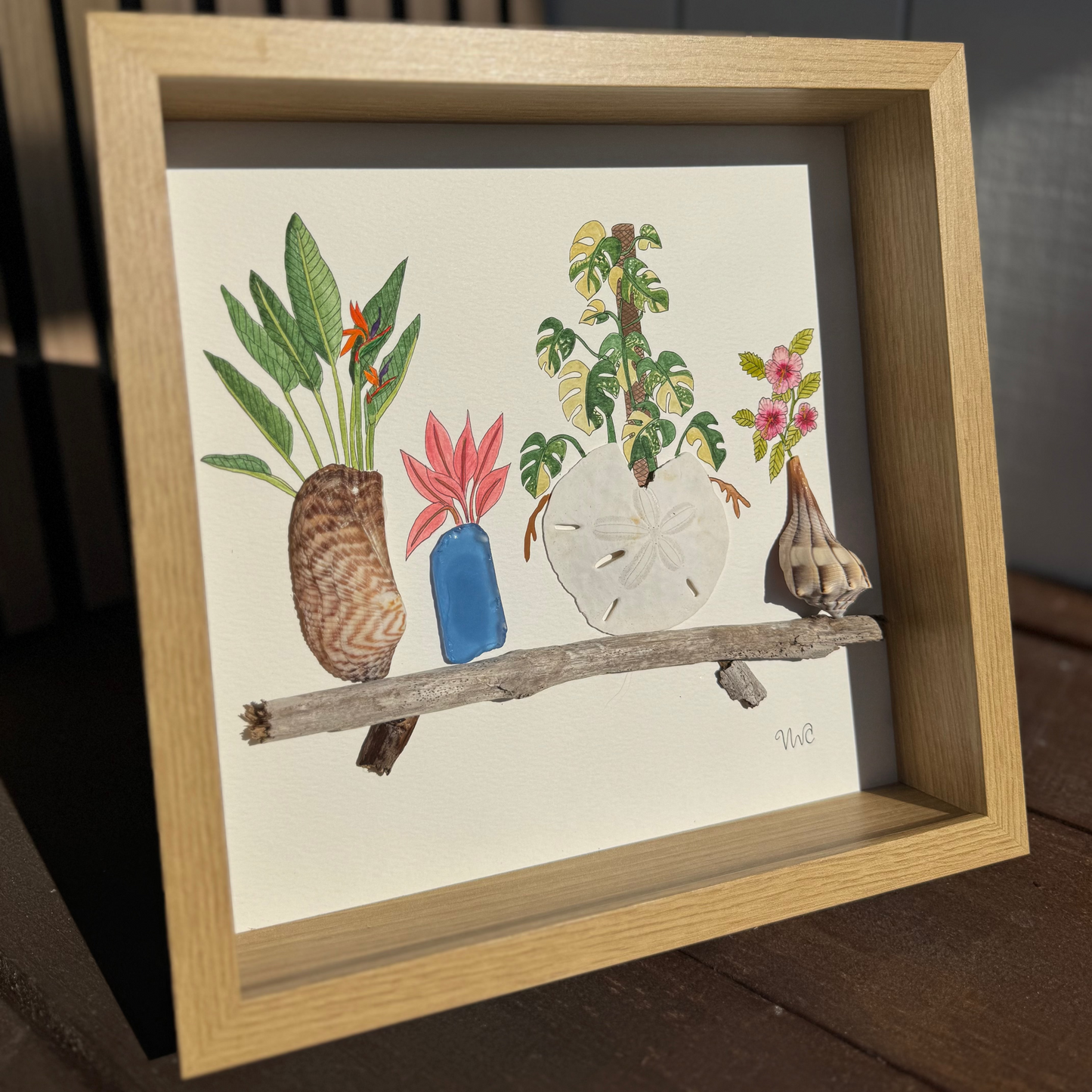 Monstera on the Rocks