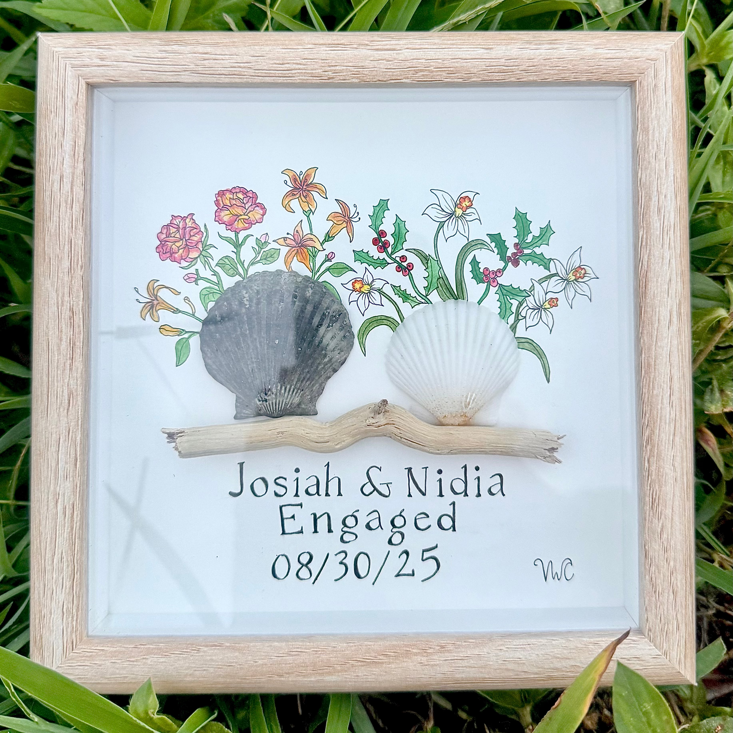 Custom Birth Flower Pair 🌸 7x7